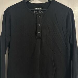 Express Black Stretch Top